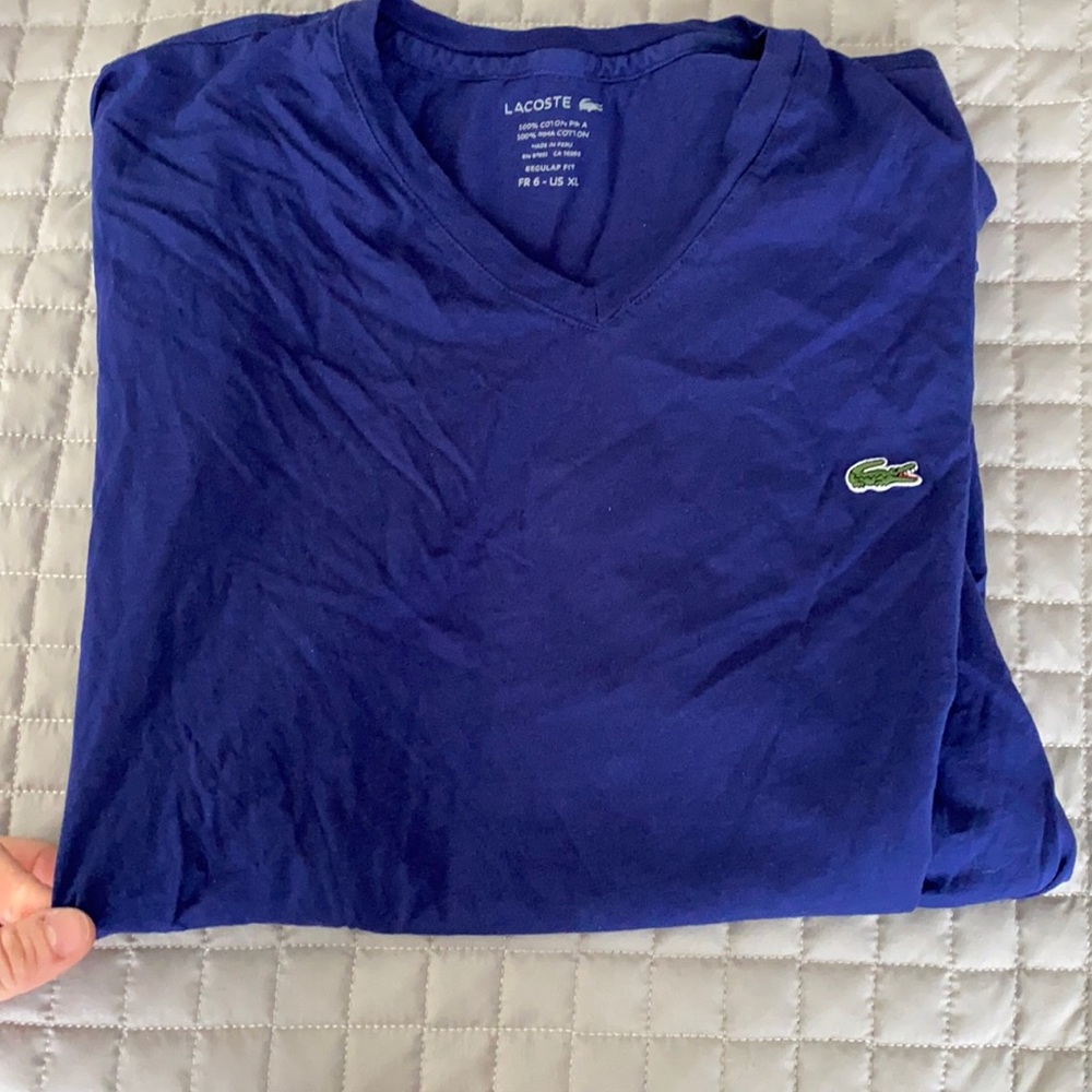 Men’s Lacoste v-neck